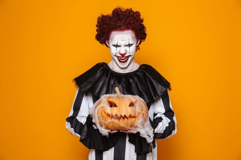 Maquillage clown halloween