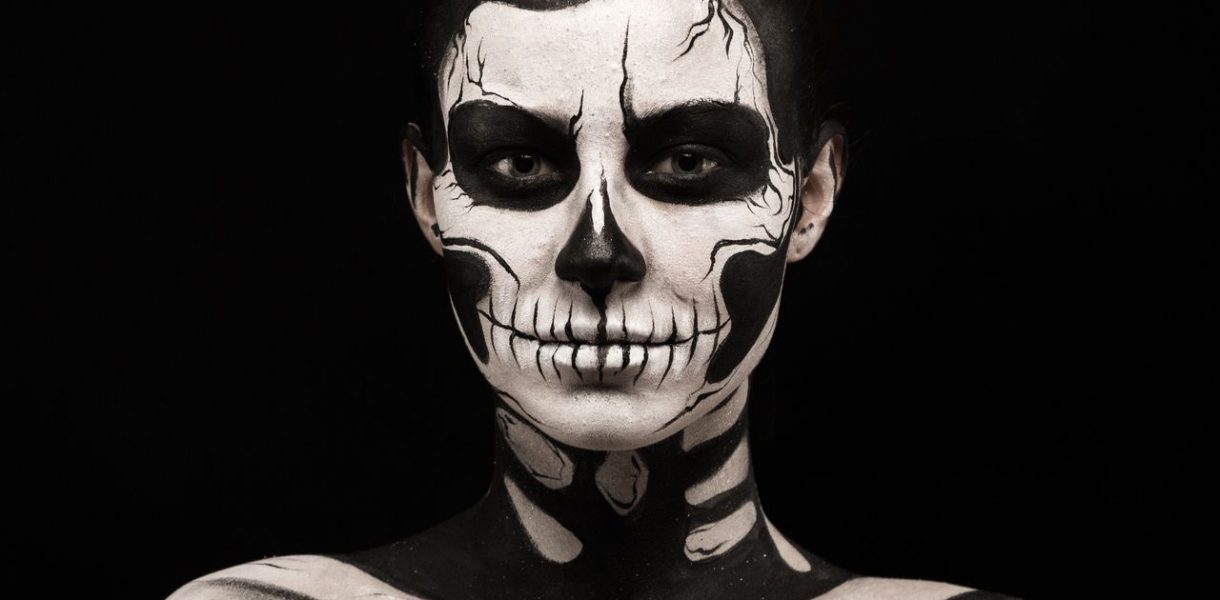 Maquillage squelette Halloween