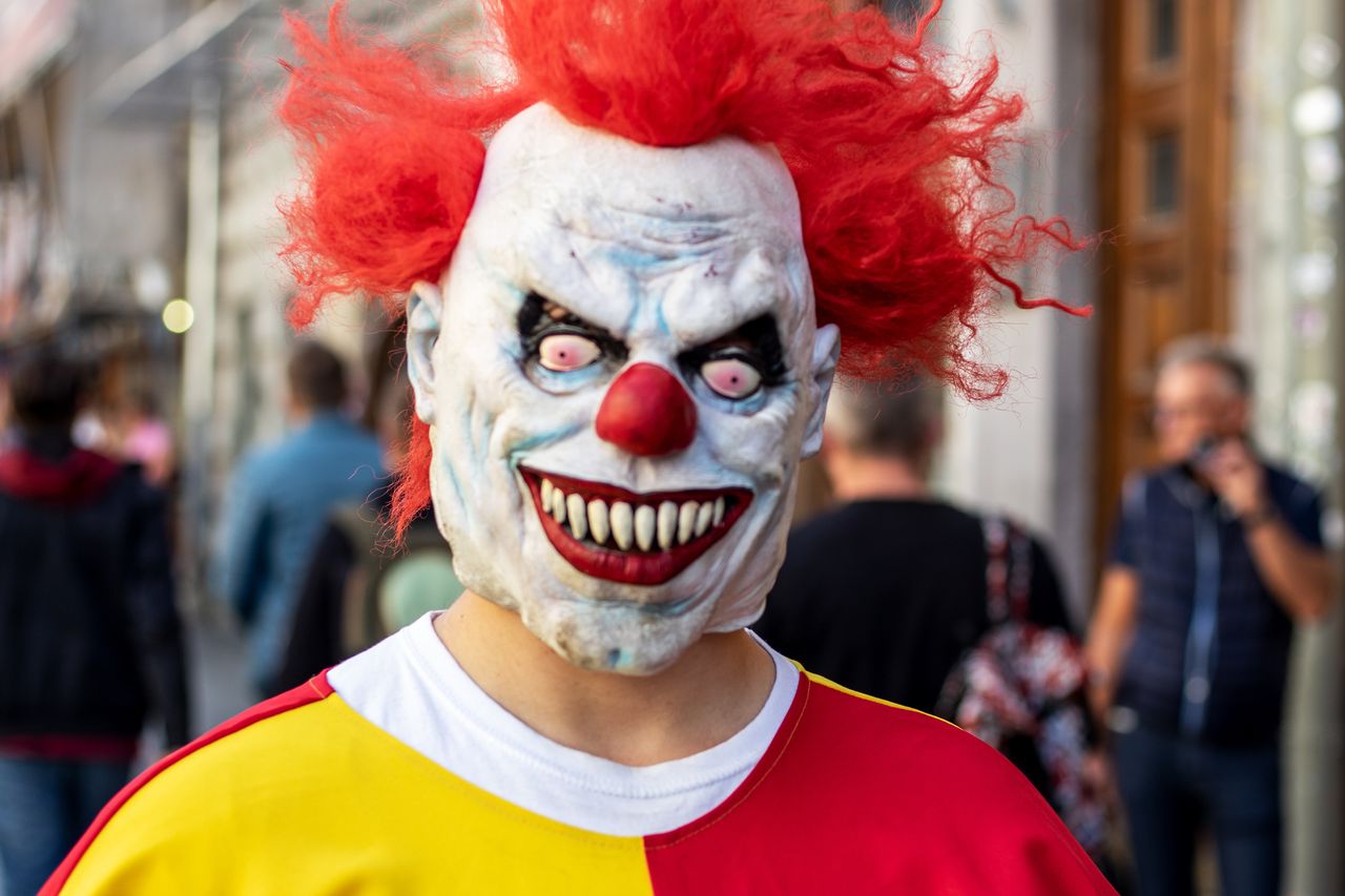 Masque clown halloween