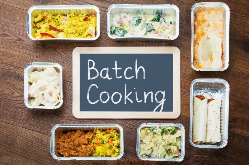 Batch cooking menu semaine
