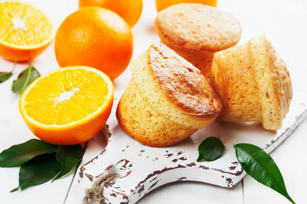 Muffin à l'orange