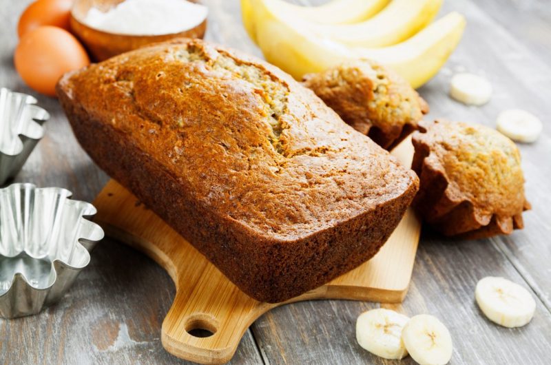 Recette banana cake : gâteau aux bananes
