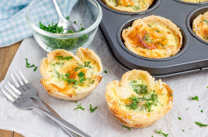 Mini quiche lorraine