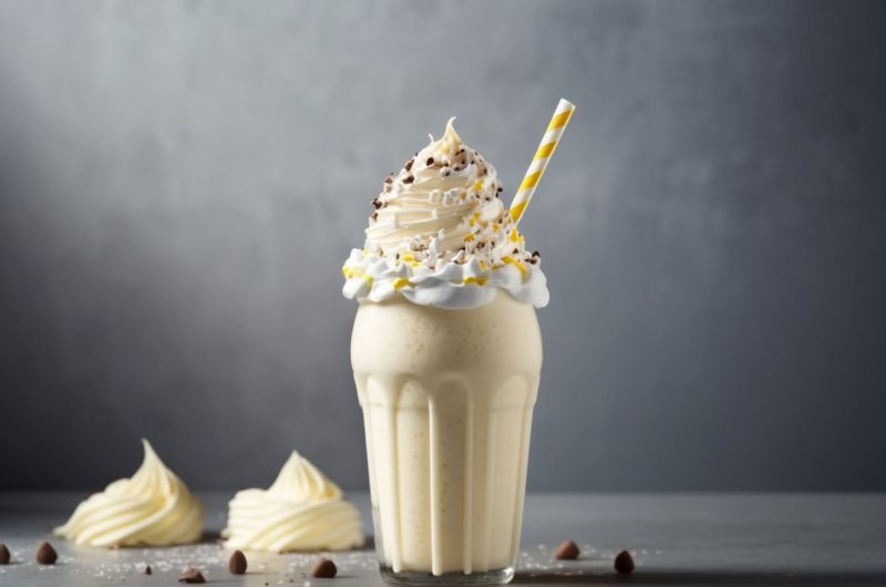 Recette milkshake vanille