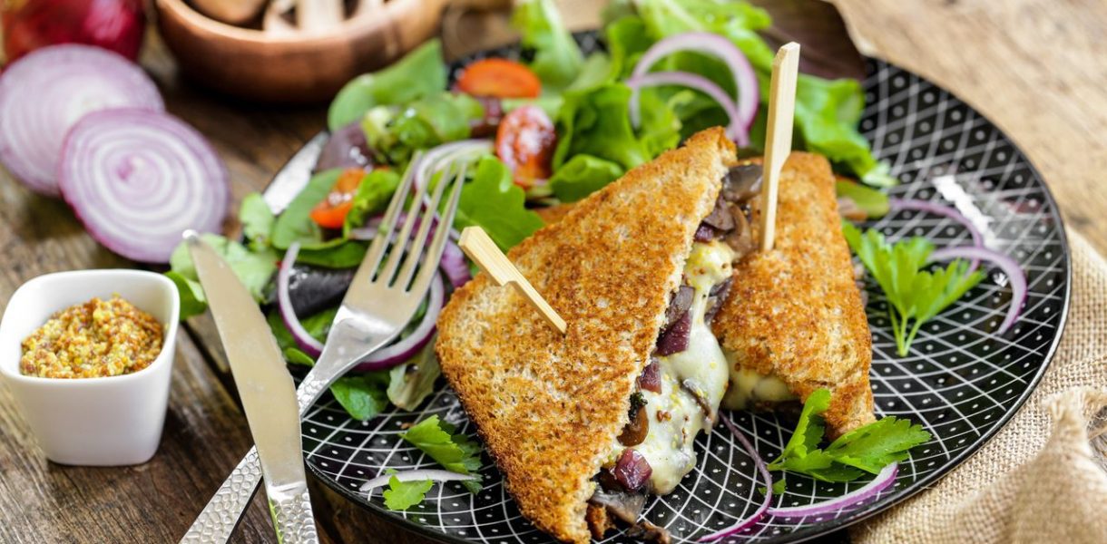 Croque monsieur végétarien