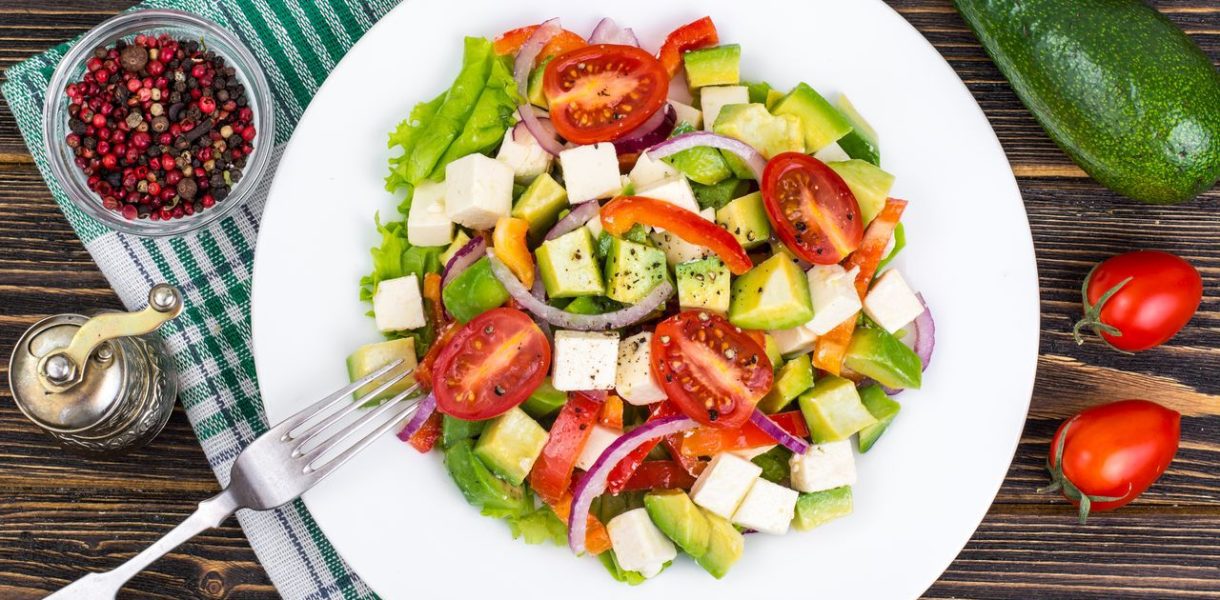 Salade quinoa avocat feta