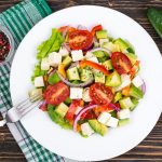 Salade quinoa avocat feta