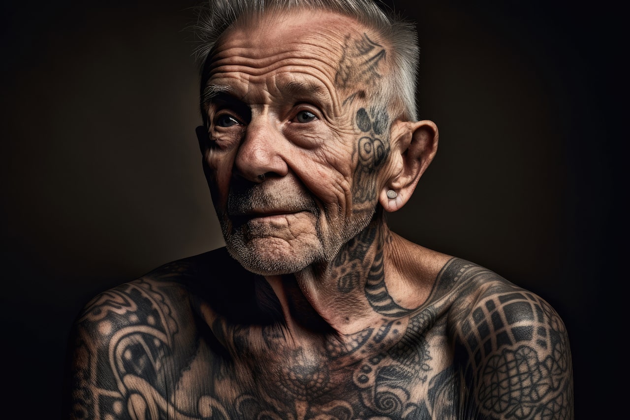 tatouage personne agee 1