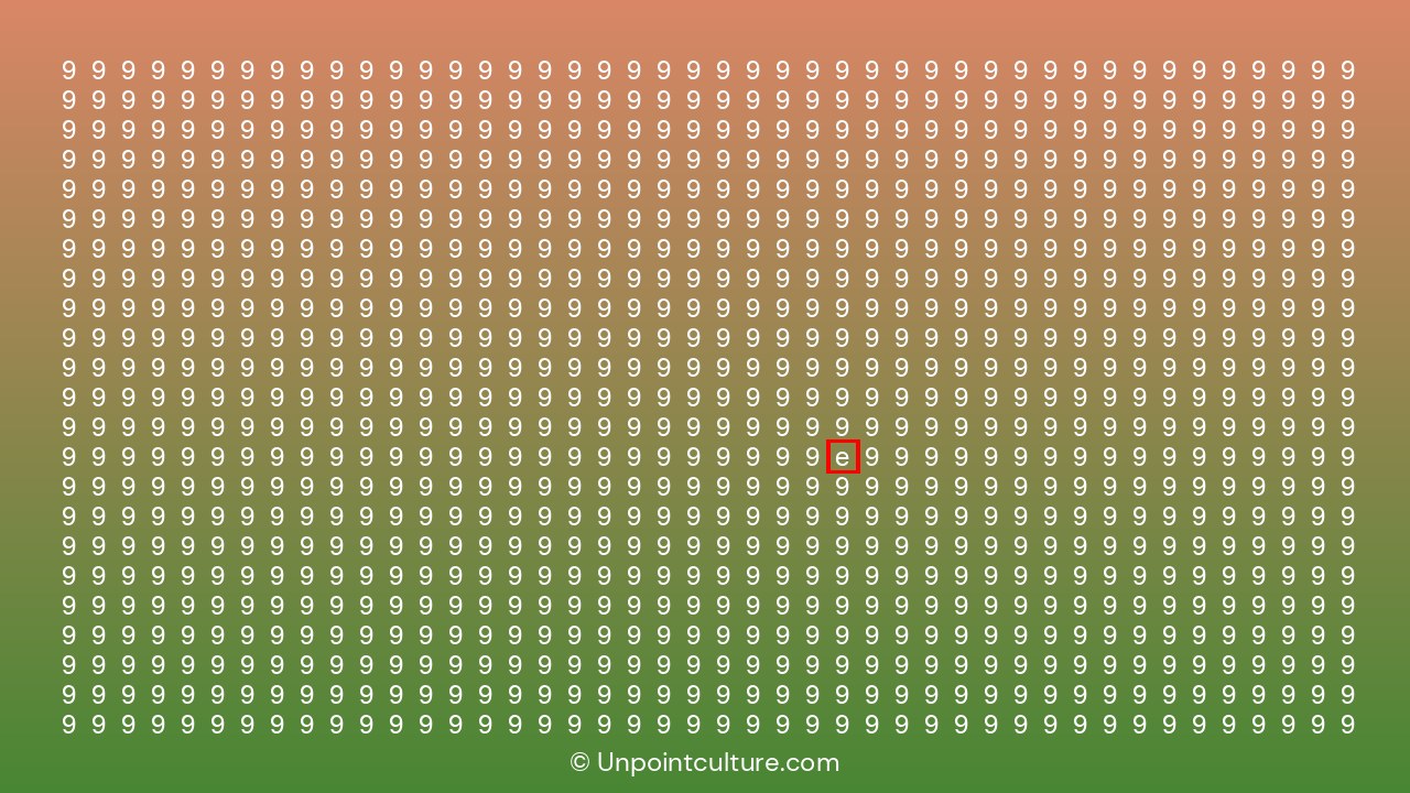 Voici la réponse : avez-vous réussi à identifier le terme différent ?