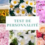 Test de personnalité fleur