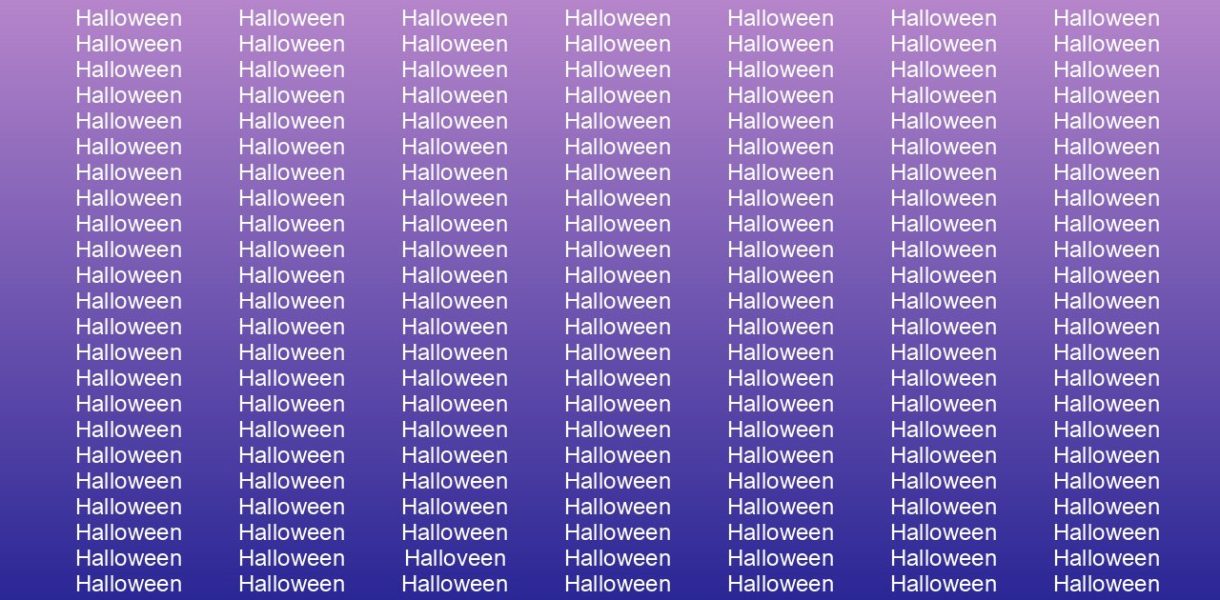 lettres Halloween Halloveen