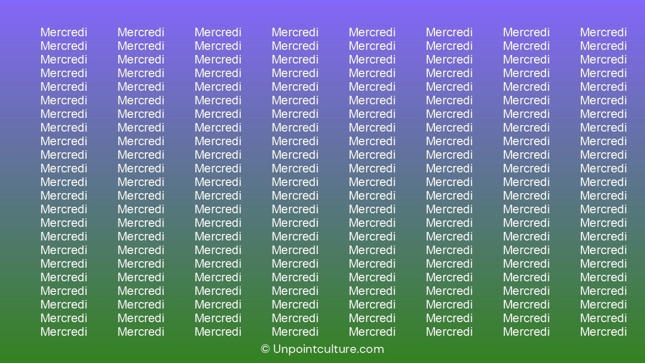 Parviendrez-vous à repérer le mot différent des autres dans cette liste en moins de 5 secondes ?