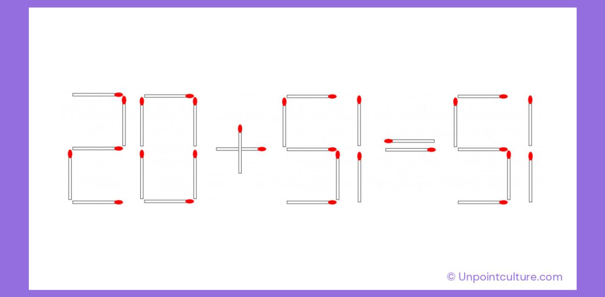 20+51=51 incorrect