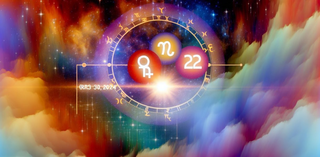 Trois symboles du zodiaque disposés de manière à suggérer une rupture ou une distance.