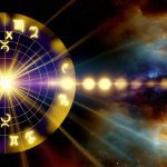 Un diagramme du zodiaque avec un signe astrologique spécifique mis en évidence.