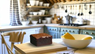 Le brownie au micro-ondes : la gourmandise express sans beurre