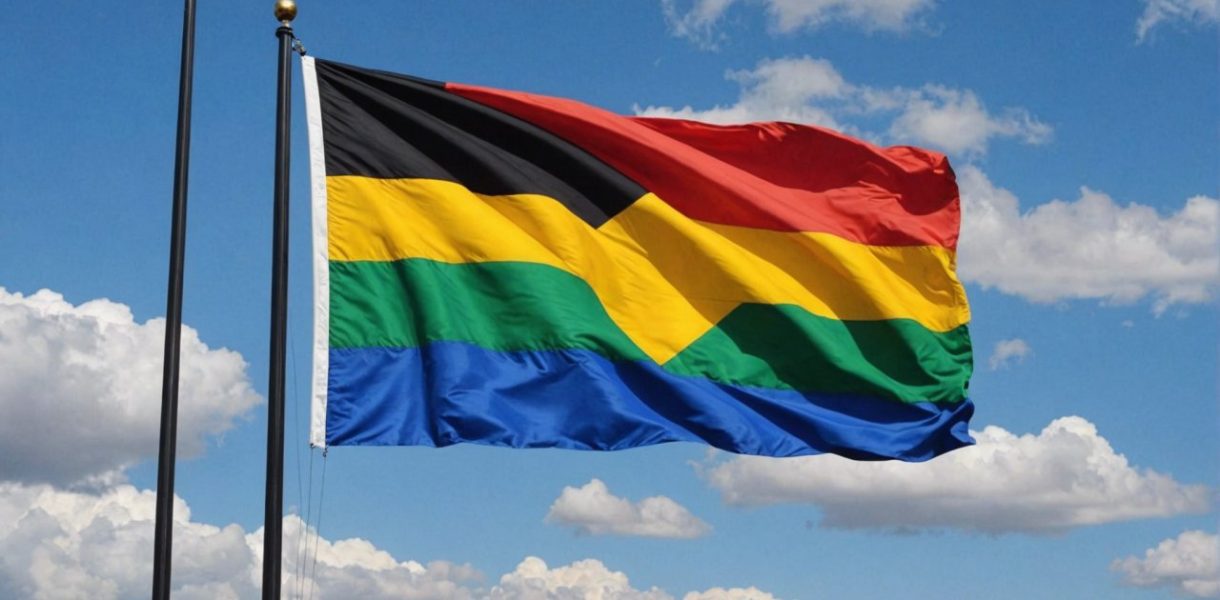 Pourquoi le drapeau d'Afrique du Sud est-il surnommé "arc-en-ciel" ?