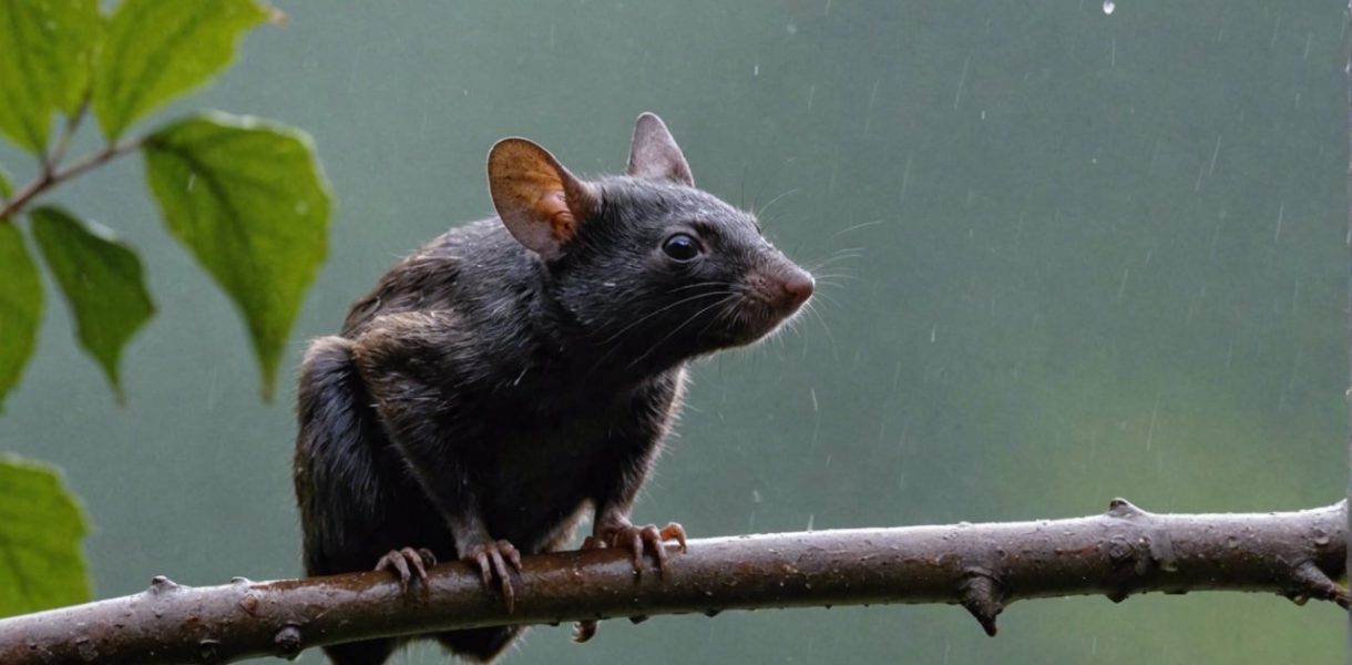 Pourquoi les chauve-souris ne prennent-elles pas leur envol sous la pluie ?