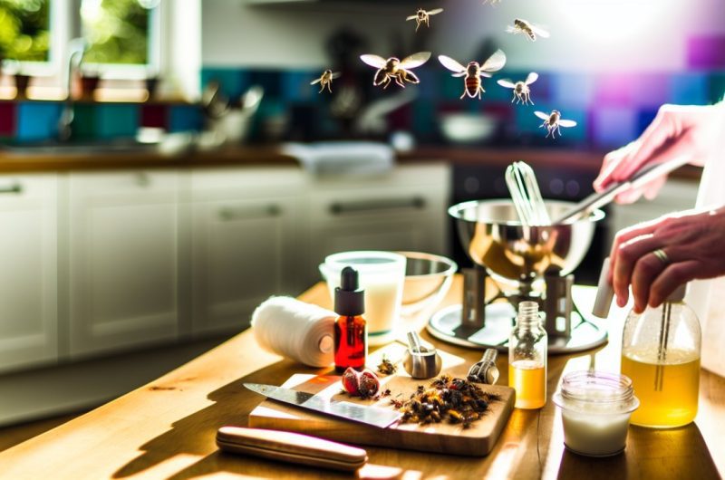 Les secrets d'un répulsif maison redoutable contre les mouches