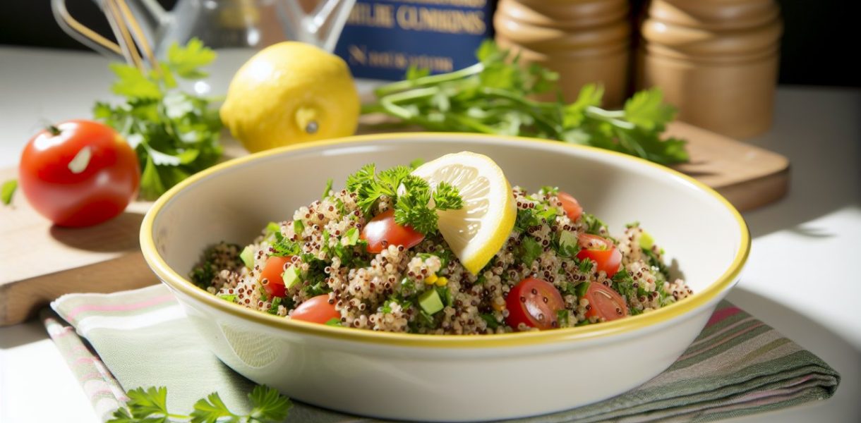 Le taboulé au quinoa : une recette originale et sans gluten pour ravir les papilles et respecter la santé