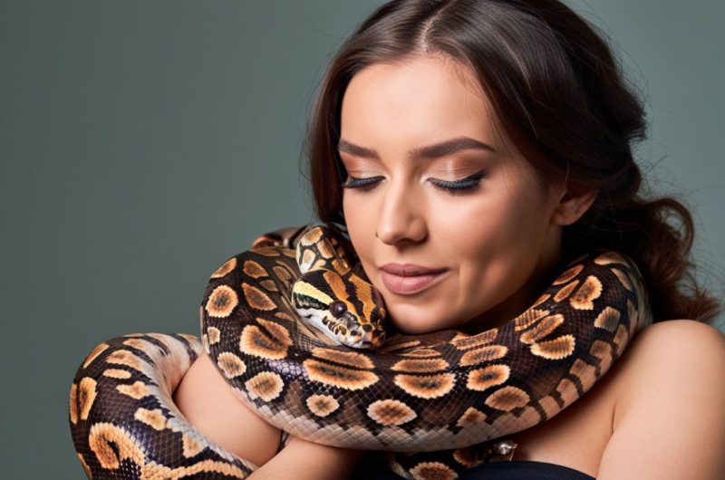 Elle dort avec son python chaque soir, un vétérinaire lui révèle une vérité terrifiante