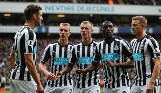 Pourquoi les joueurs de Newcastle arborent-ils fièrement le noir et blanc ?