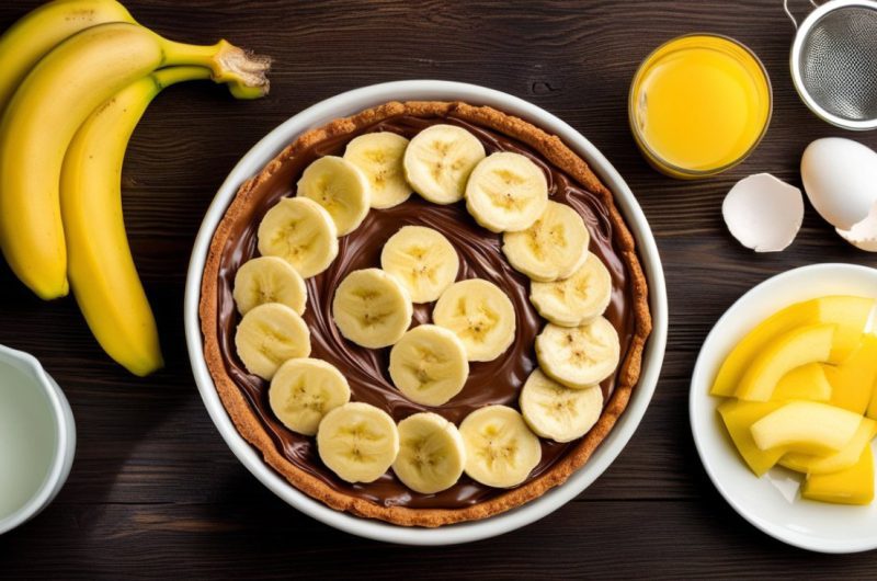 La tarte chocolat-banane maison : votre nouvelle obsession gourmande !