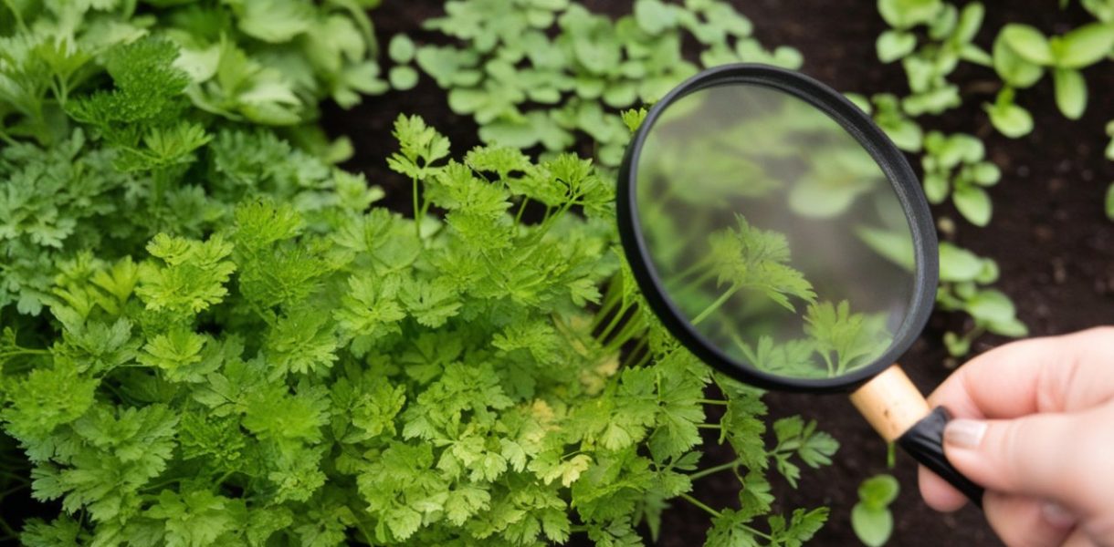 Le mystère du persil jaunissant : causes et solutions pour sauver vos plantes