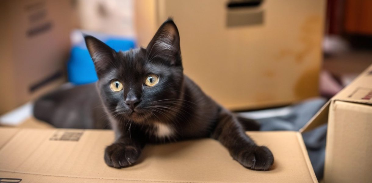 Les mystères des boîtes en carton et leur irrésistible attrait pour nos amis les chats