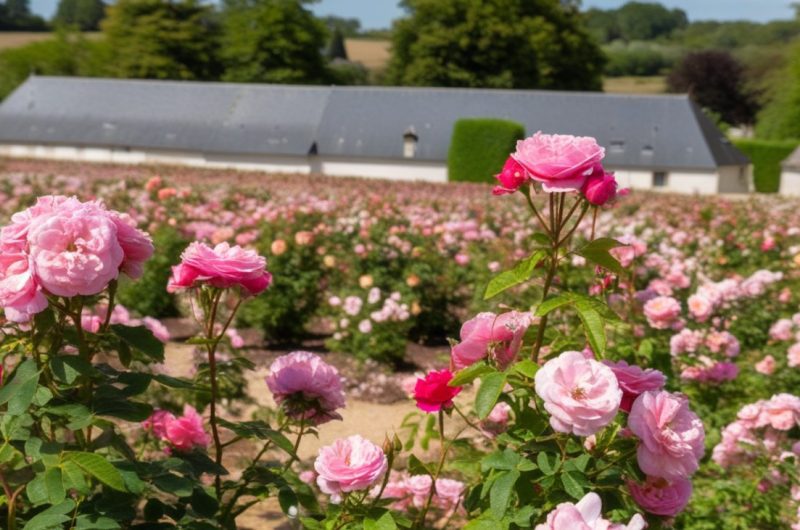 Yèvre-le-Châtel, le village du Loiret couronné paradis des roses en France