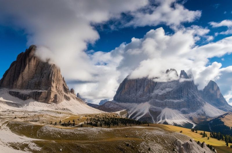 Le sentier caché des Dolomites : découvrez les panoramas époustouflants de la chaîne montagneuse italienne
