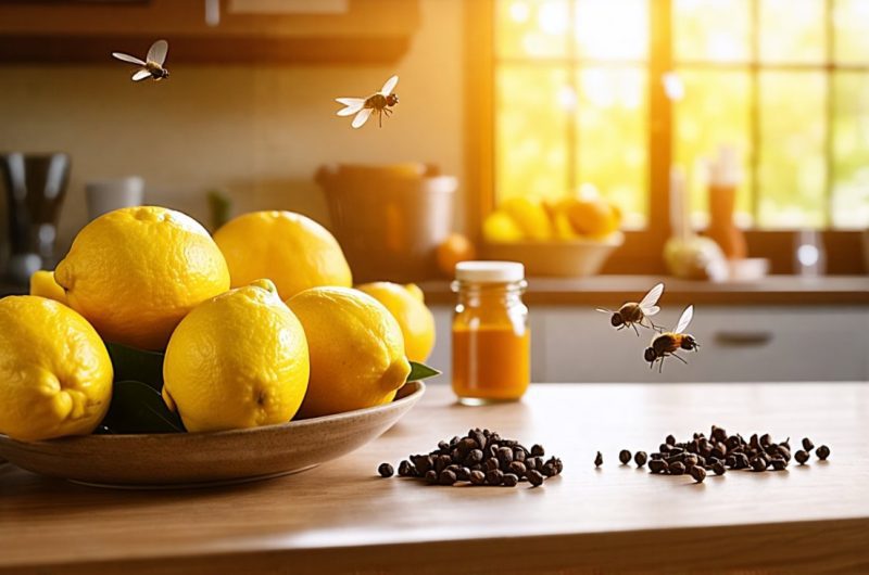 Adieu mouches ! Le duo gagnant clou de girofle et citron pour les éloigner naturellement