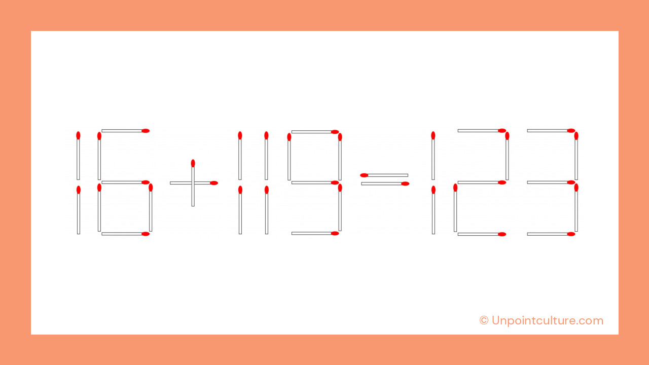 Défi mathématique : Osez-vous affronter l'énigme des allumettes en 30 secondes chrono ?