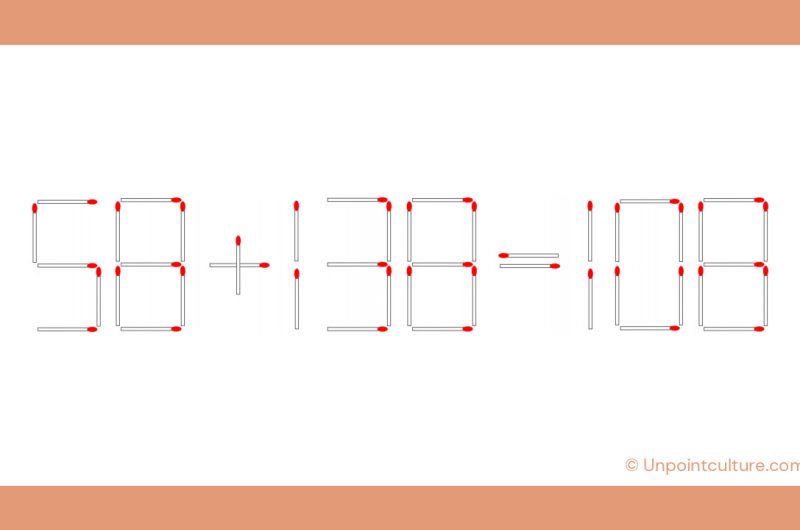 58+138=108 incorrect