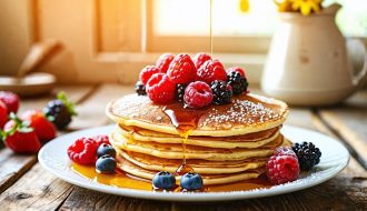 Découvrez la recette de pancakes sains et rassasiants avec seulement 4 ingrédients