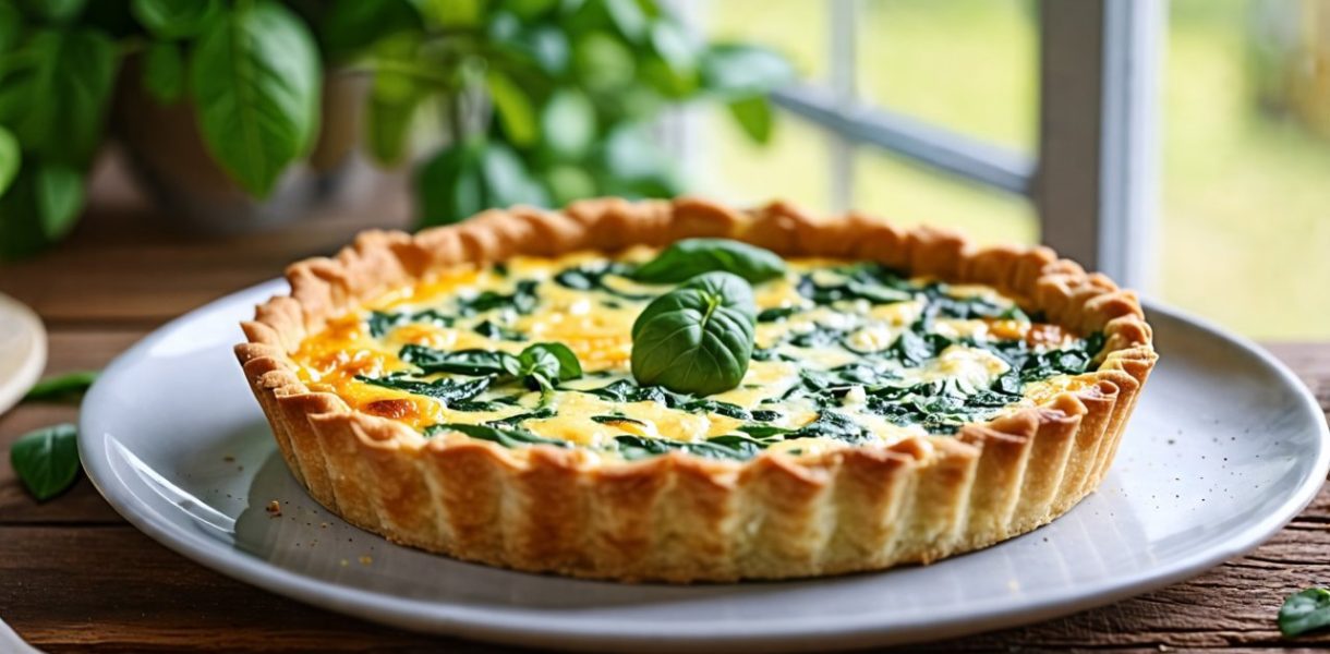 La quiche aux épinards et ricotta : une alliance savoureuse et équilibrée pour régaler vos convives