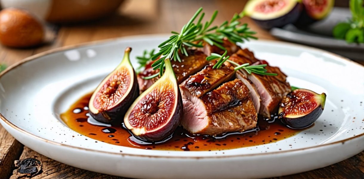 Magret de canard aux figues rôties : l'alliance parfaite entre tradition et saveurs exquises