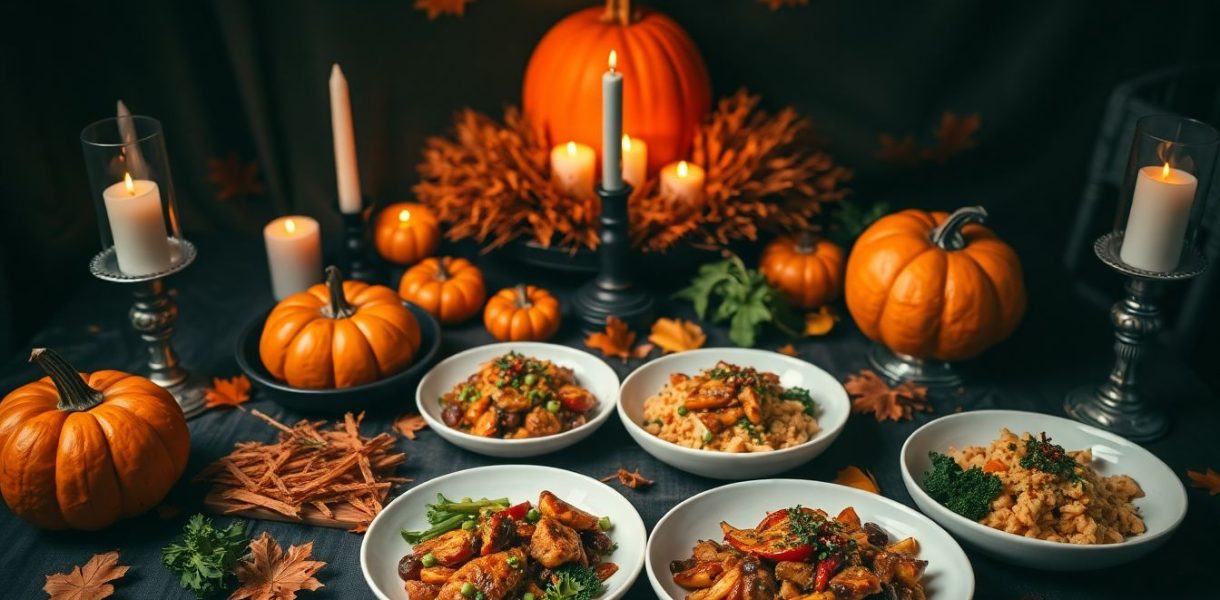 Menu de la semaine d'Halloween : des repas équilibrés du 28 au 31 octobre 2024