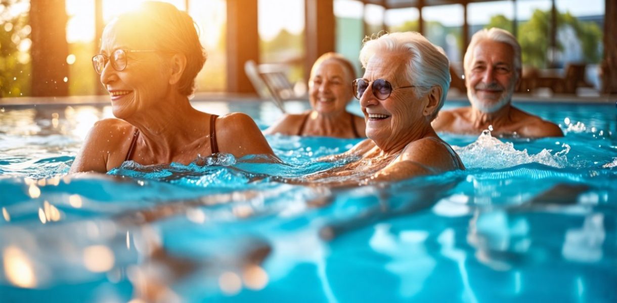 Seniors : la natation, votre meilleur allié pour des articulations en pleine forme