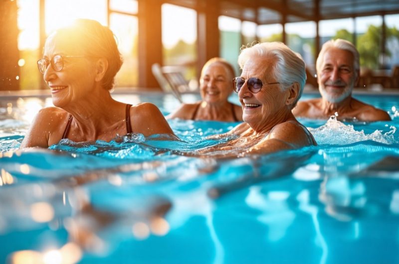 Seniors : la natation, votre meilleur allié pour des articulations en pleine forme