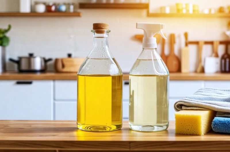 Vinaigre blanc et vinaigre ménager : quelles différences et comment les utiliser ?