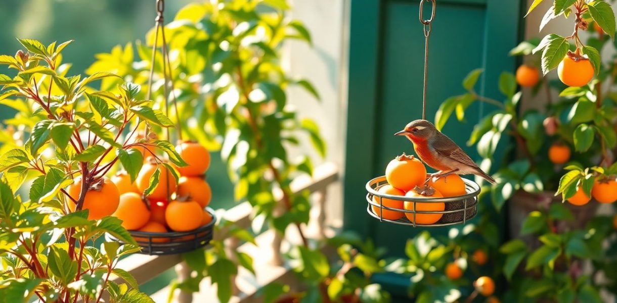 Attirez les rouges-gorges sur votre balcon avec ce fruit surprenant