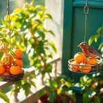 Attirez les rouges-gorges sur votre balcon avec ce fruit surprenant