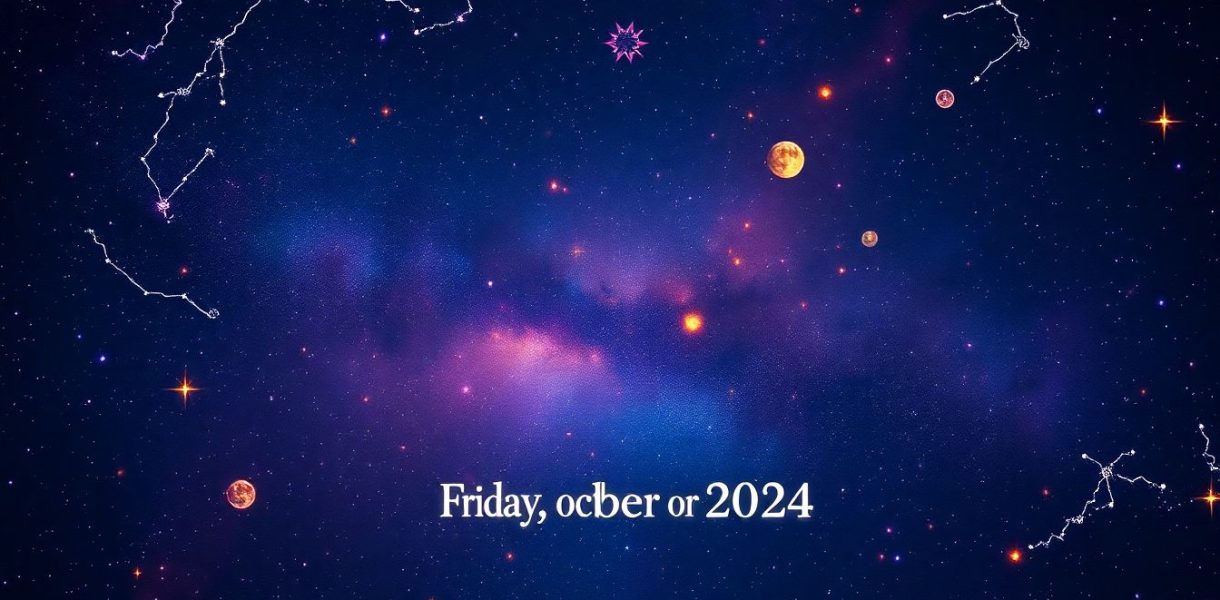 Horoscope du vendredi 25 octobre 2024 : Quelles surprises vous réservent les astres ?