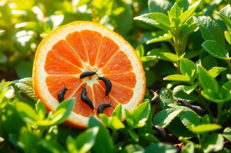 Le pamplemousse : l'arme secrète naturelle contre les limaces dans votre jardin