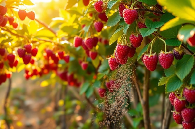 Le secret pour doubler votre récolte de framboises : l'astuce miracle à mettre au pied de vos framboisiers