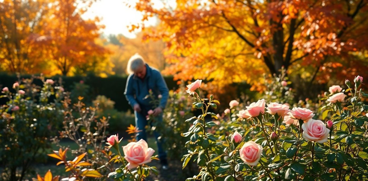 Taille automnale des rosiers : le secret pour une floraison exceptionnelle