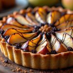 Tarte aux poires et chocolat noir : le dessert irrésistible qui allie douceur et gourmandise