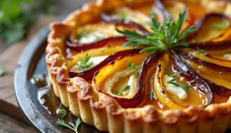 Tarte tatin aux endives et chèvre : le mariage parfait du sucré-salé