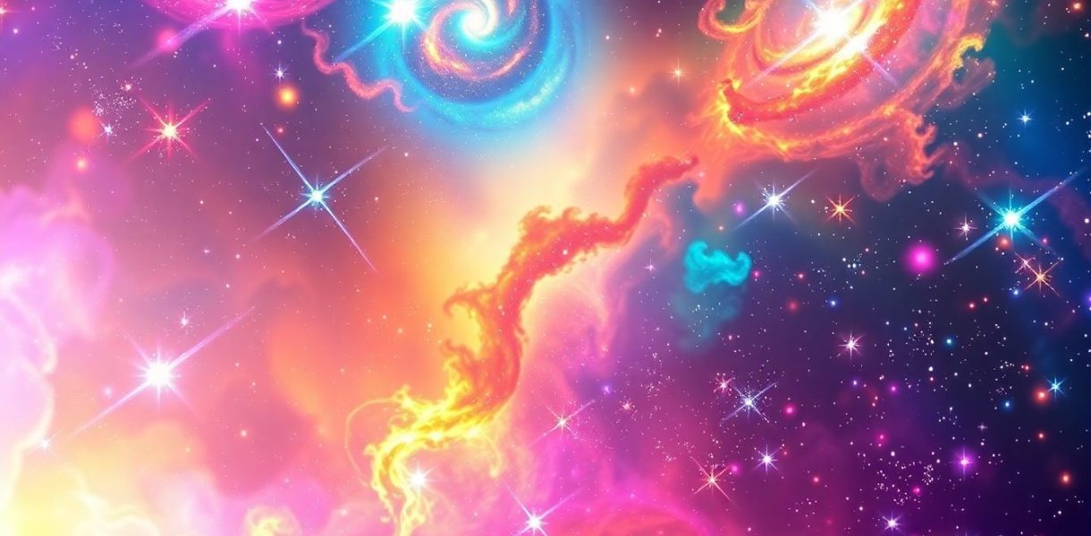 2025 bonheur astral couleurs éclatantes vibrantes